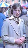Francis Wheen looking very dapper at Royal Holloway College in 1976 Francis Wheen looking very dapper at Royal Holloway College in 1976