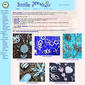www.SmileJewellery.com, one of the sites I've designed